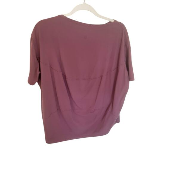 Lululemon Oversized Dolman Sleeve Tee Purple Sz M - Picture 2 of 4